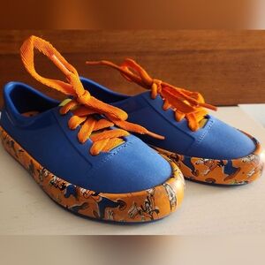 Mini Melissa Disney Goofy Jelly Sneakers Kids Size 12